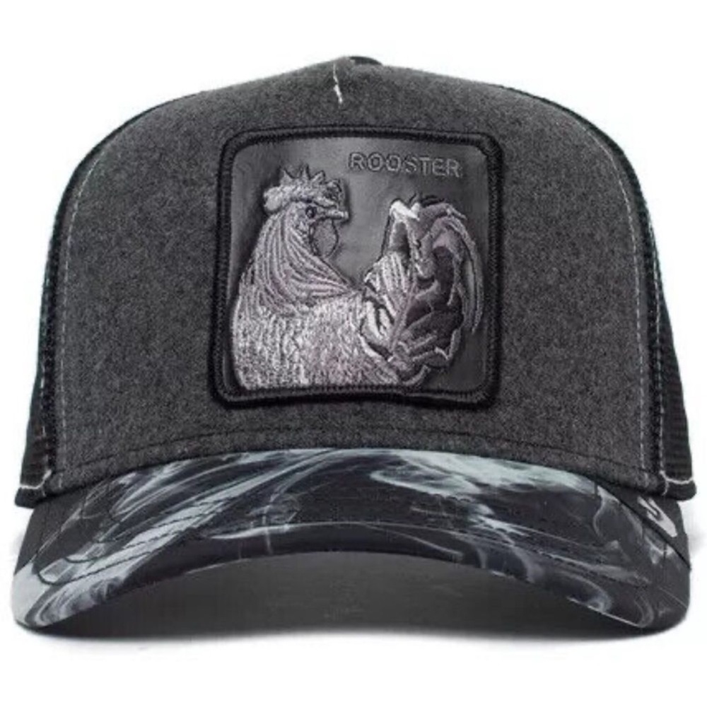 GOORIN BROS Rooster Patch Cap GREY HAT